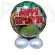 Happy Birthday dínós talpas fólia lufi