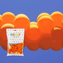 Kép 2/4 - Narancssárga / Orange #004 Gemar latex lufik dekorációhoz