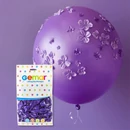 Kép 2/4 - Sötétlila / Purple #008 Gemar latex lufik dekorációhoz