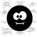Kép 4/4 - Pókarc / Spider Face #762 Gemar latex lufik dekorációhoz