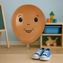 Kép 4/4 - Boy Face / fiú arc #992-69 Gemar latex lufik dekorációhoz