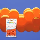 Kép 2/4 - Narancssárga / Orange #004 Gemar latex lufik dekorációhoz
