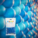 Kép 2/4 - Kék / Blue #010 Gemar latex lufik dekorációhoz