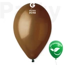 Barna / Brown #048 Gemar latex lufik dekorációhoz,Gemar Go Green – környezetbarát latex lufik,Gemar 26 CM latex lufi méretbemutató ábra
