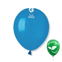 Kék / Blue #010 Gemar latex lufik dekorációhoz,Gemar Go Green – környezetbarát latex lufik,Gemar 13 cm latex lufi méretbemutató ábra