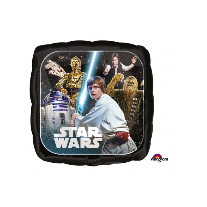 45 cm-es Star Wars Classic kocka fólia lufi
