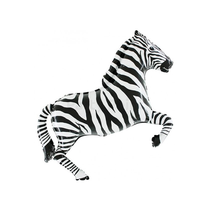SuperShape - Zebra fólia lufi, 70 cm