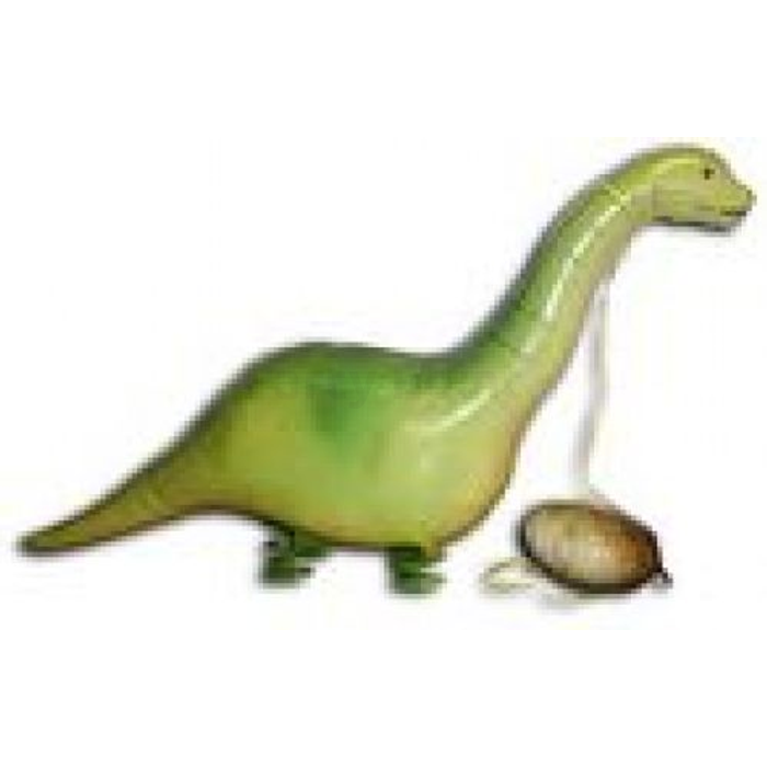 Sétáló dino Brontosaurus fólia lufi