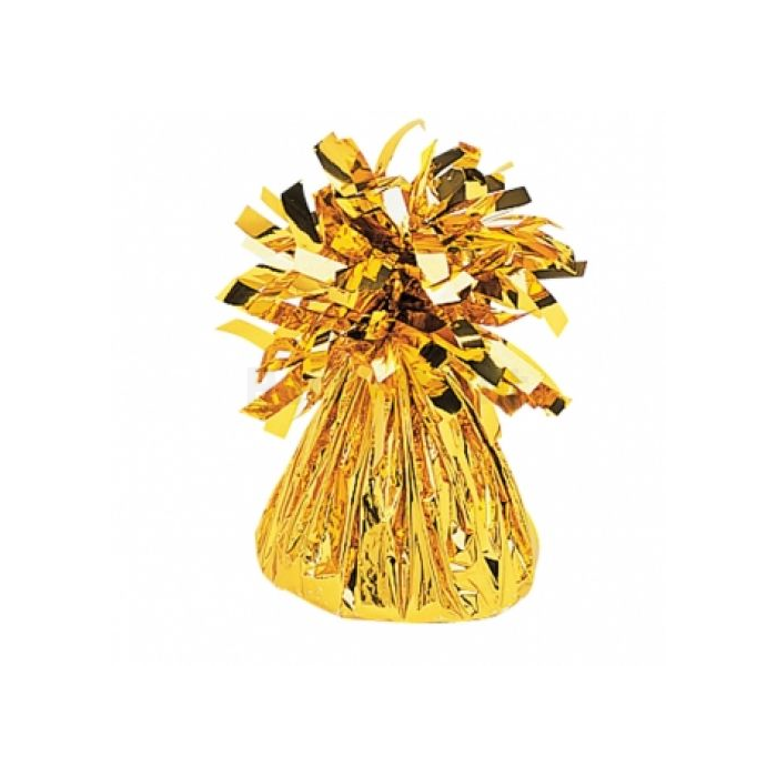 Arany színű fóliás lufisúly
