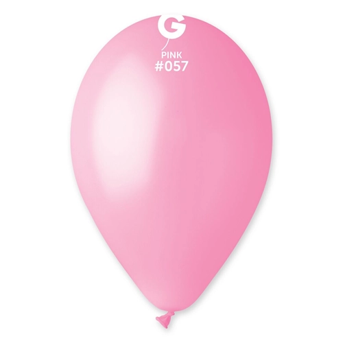 26 cm-es pink gumi léggömb - 10 db / csomag