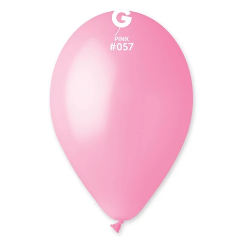26 cm-es pink gumi léggömb - 50 db / csomag