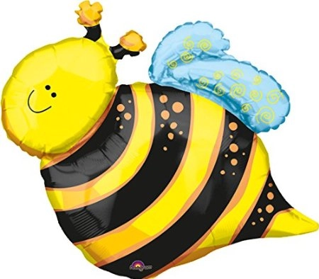 Mini - Vidám méhecske fólia lufi