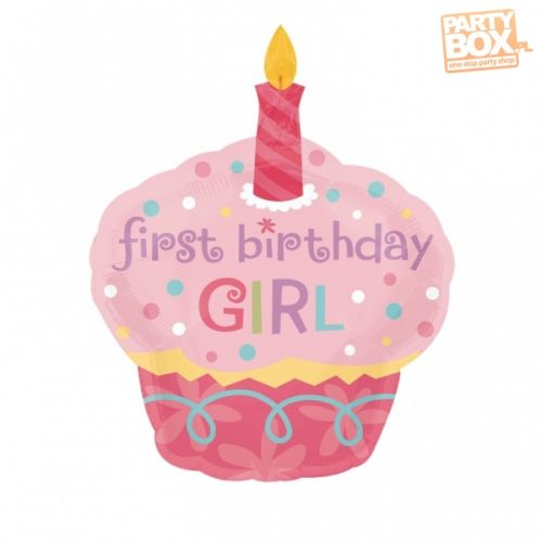 SuperShape -1st Birthday fólia lufi