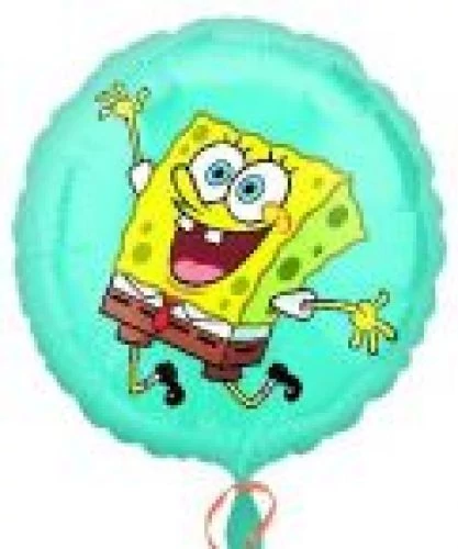 45 cm-es Sponge Bob  fólia lufi AV