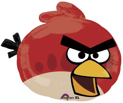 Supershape - Angry Birds fólia lufi