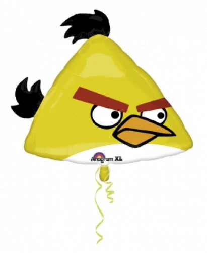 SuperShape -Angry Birds sárga madár fólia lufi