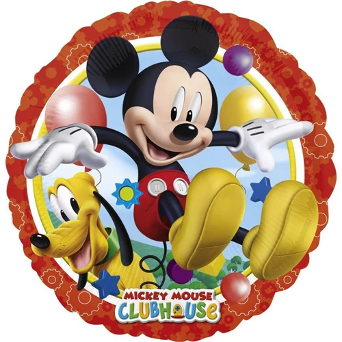 43 cm-es Mickey és Pluto fólia lufi