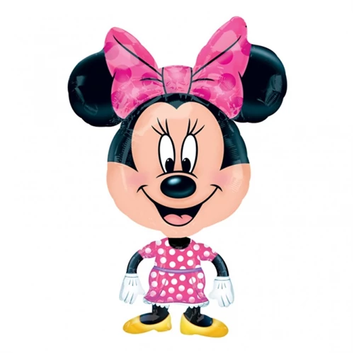 Air-Walker-Sétáló Minnie fólia lufi