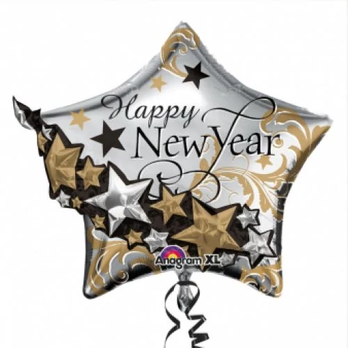 MultiBalloon - Happy New Year fólia lufi