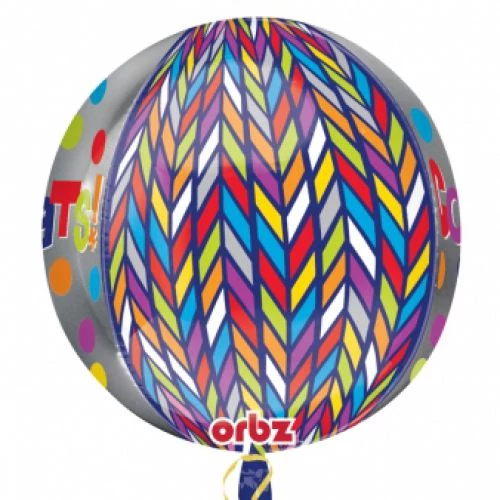 Orbz -Congrats fólia lufi, 40 cm