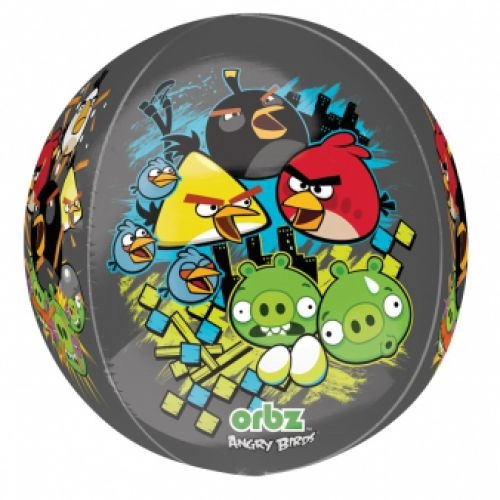 Orbz -Angry Birds fólia lufi, 40 cm -es