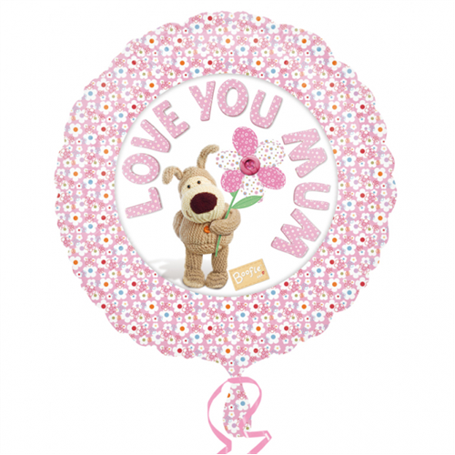 45 cm-es Love You Mum fólia lufi