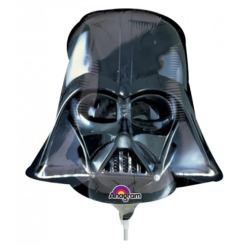 Mini - Darth Vader sisak fólia lufi