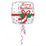 45cm-es Merry Christmas fólia lufi