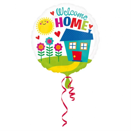 45 cm-es Welcome Home fólia lufi