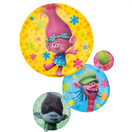 SuperShape-Trolls fólia lufi, 71x55 cm