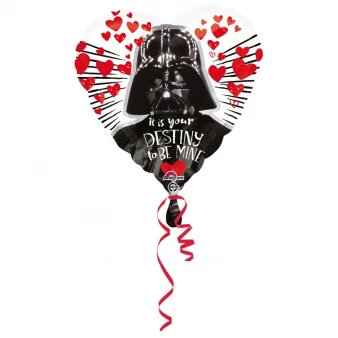 43 cm-es Love Star Wars fólia lufi