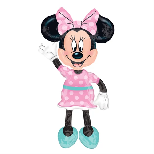 Air-Walker-Sétáló Minnie fólia lufi