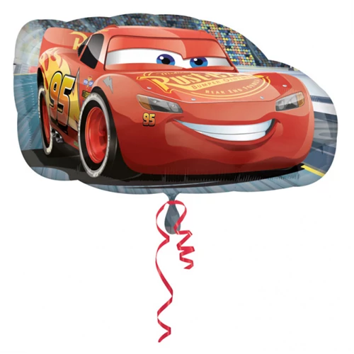 SuperShape - Verdák Villám McQueen fólia lufi