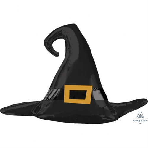 SuperShape XL -boszorkánykalap fólia lufi