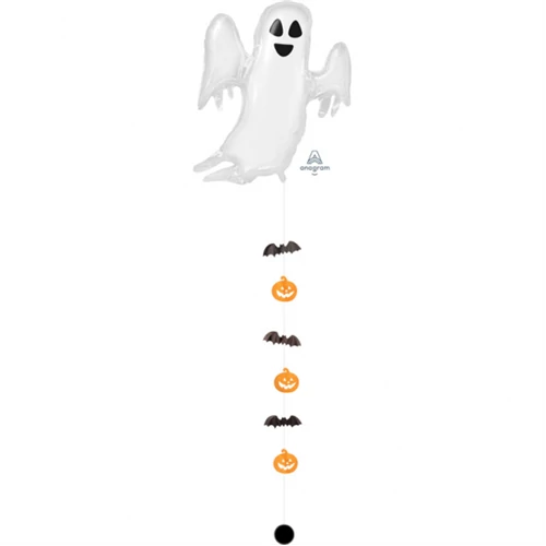 SuperShape XL - spooky ghost fólia lufi