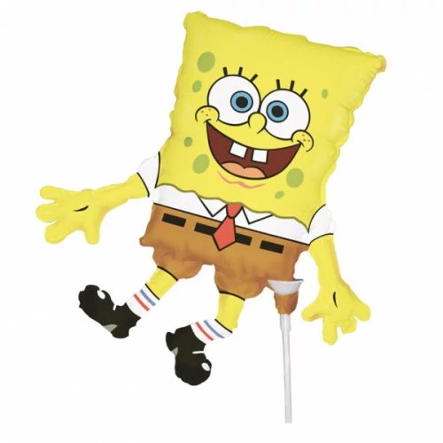 Mini -Spongya Bob fólia lufi