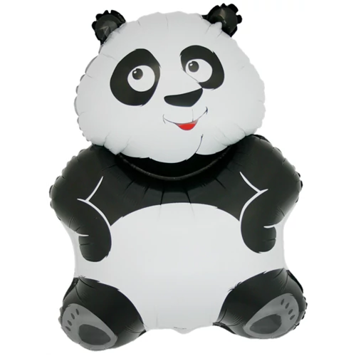 SuperShape - 74 cm-es panda fólia lufi