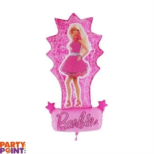 Barbie álló fólia lufi