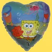 45 cm-es Spongya Bob fólia lufi