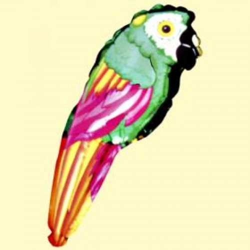 Mini -  Papagáj fólia lufi