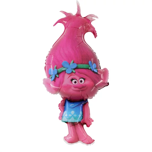 SuperShape - 80 cm-es Trolls Poppy fólia lufi