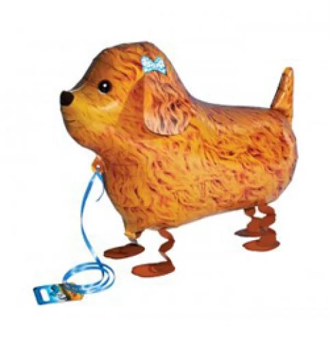 Sétáló pudli fólia lufi