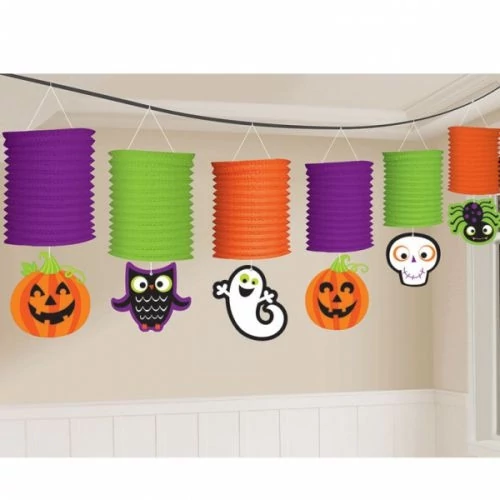 Halloween lampion girland 365 cm
