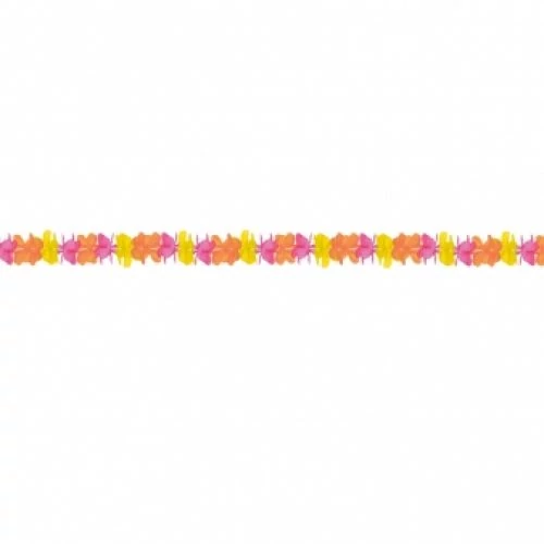 Hawaii narancssárga girland 365 cm
