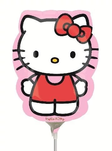 Mini - Hello Kitty fólia lufi, 30 cm