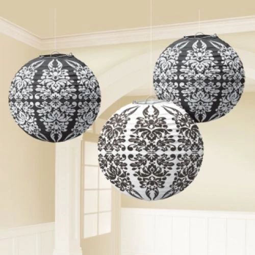 Damaszk lampion 24 cm 3 db/cs.