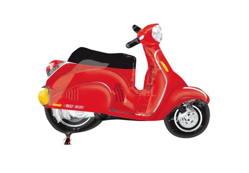 SuperShape - Piros motor fólia lufi