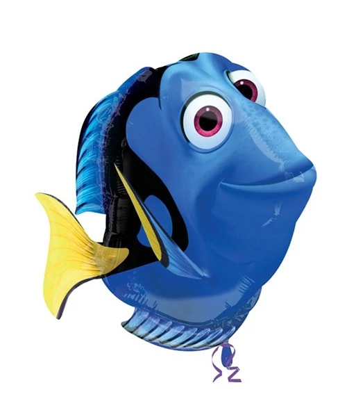 53 cm-es Finding Dory - Szenilla hologrammos fólia lufi