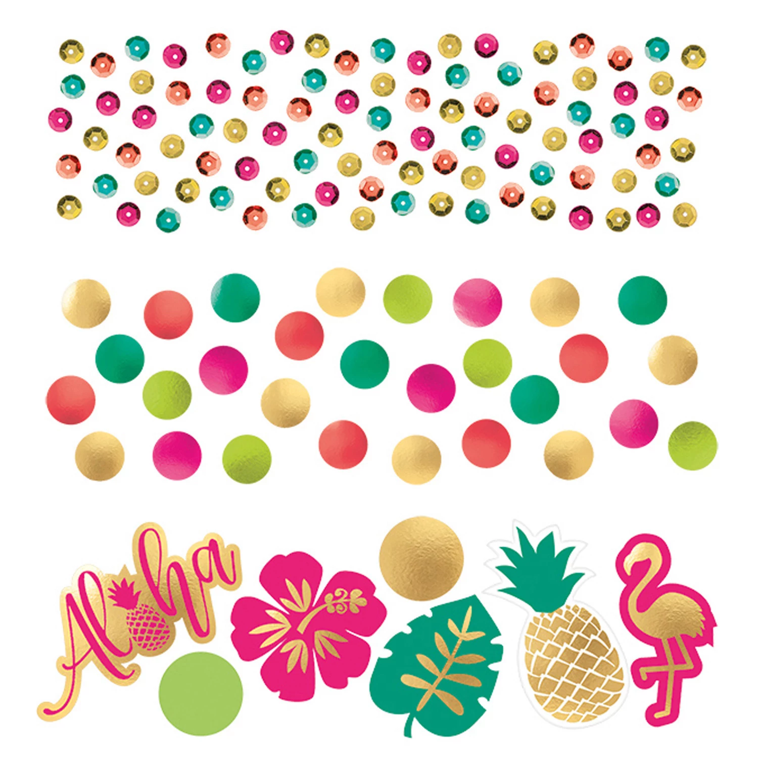 Aloha - konfetti