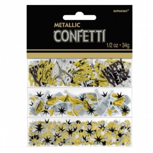 Happy New Year konfetti 3x31 g